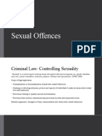 Sexual Offences - Class 1