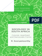 Sociology in South Africa - Colonial, Apartheid and Democratic Forms