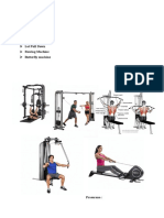 Smith Muchine Cabel Crosover Lat Pull Down Rowing Muchine Butterfly Muchine