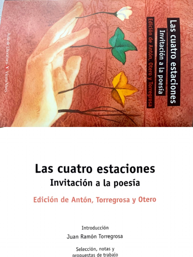 Las Cuatro Estaciones. Invitación A La Poesía | PDF