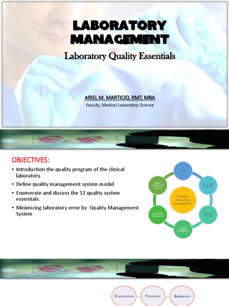 Labman Quality Essentials | PDF | Laboratories | Quality Management System