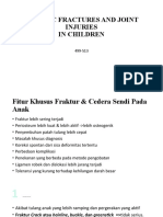 Specific Fractures and Joint Injuries in Children