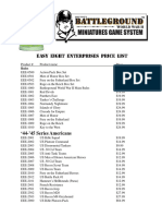Easy Eight Enterprises Price List: 44-'45 Series Americans