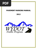 Pavement Marking Manual