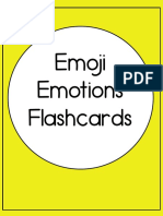 Emoji Emotion Flashcards A