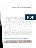 Las Personalidades Antisociales - Capítol 1 - La Psicopatología de La Delincuencia