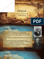 Italia Sec XIX Si XX