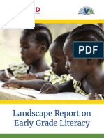 Landscape Report On Early Grade Literacy