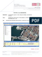 Upute Za Geodete Kod Izrade Snimka Izvedenog Stanja Vodovoda Verzija 5.0