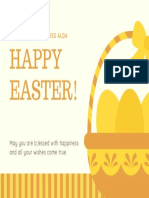 Happy Easter!: English Class by Miss Alda