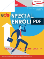 Enrolment Special: Seize The Opportunity
