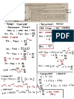 Mass balance and dynamic equations for fluid flow