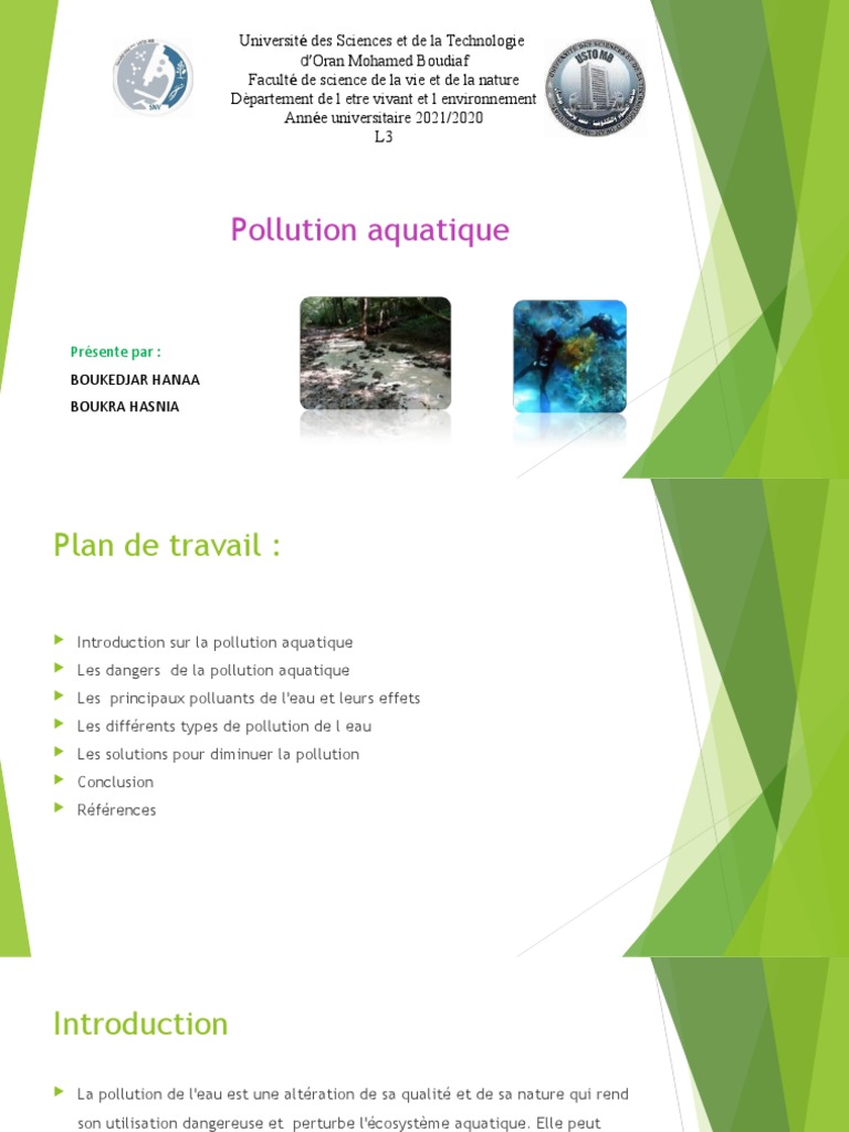 Pollution Aquatique | PDF | la pollution | Pollution de l'eau