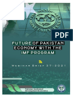 Future of Pakistan Economy With The IMF Program: Webinar Brief 37:2021