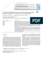 Screening For Perinatal Depression With The Patient Health Questionnaire Depression Scale (PHQ-9) - A Systematic Review and Meta-Analysis