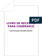 Livro de Receitas - Churrasco