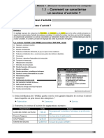 1.1 - Comment Se Caractérise Un Secteur D'activité (Corrigé)