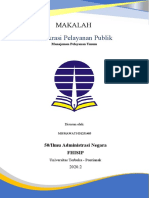 Manajemen Pelayanan Umum Tugas 1