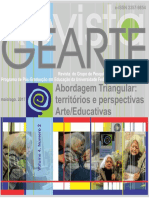 Revista GEARTE - Abordagem Triangular - Territórios e Perspectivas Arte Educativas - PÁGINA 337