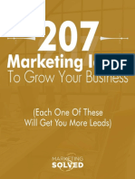 207 Marketing Ideas Word - 2