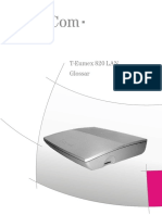 Glossar Der T-Eumex 820 LAN Stand 02.02.04