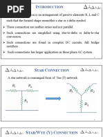 1.star-Delta Tranformation