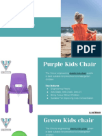 The Volver and Chico Engineering Plastic Kids Chair.