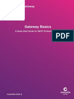 Gateway Basics: A Quick Start Guide For REST Professional Users