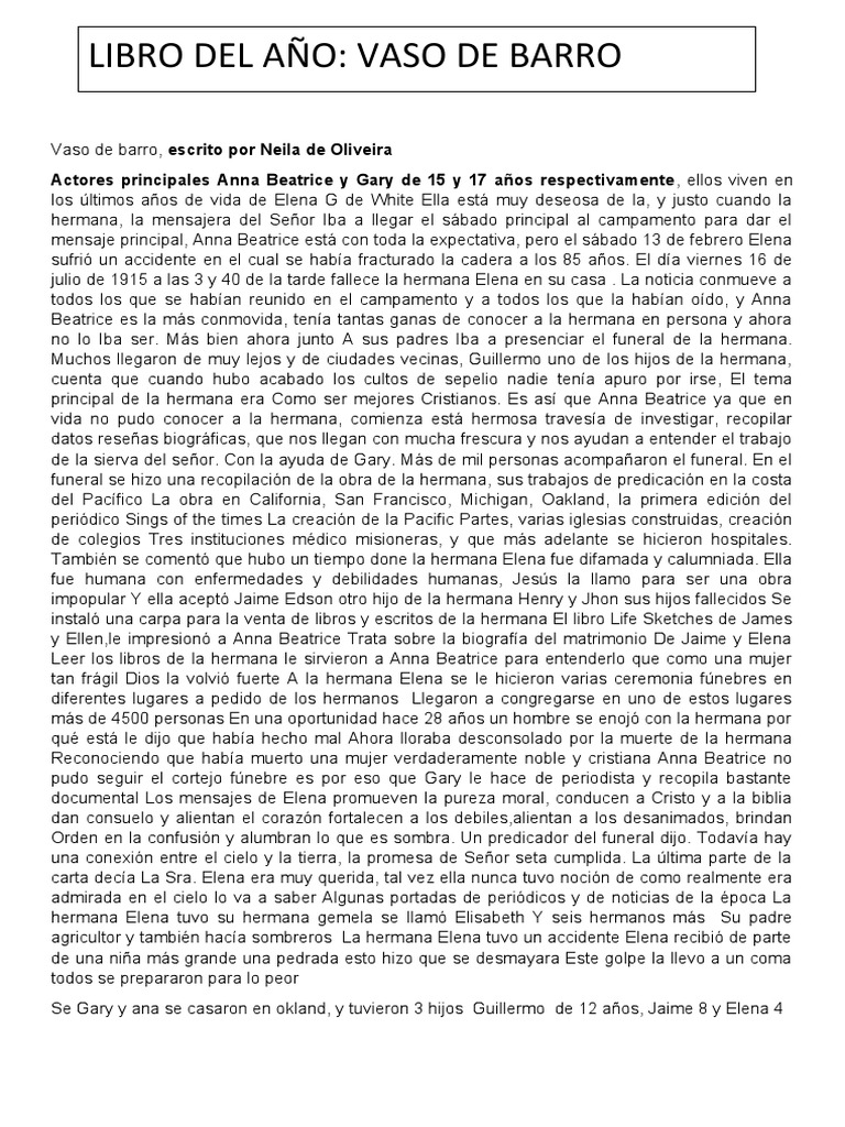 Resumo do livro Vaso de Barro uma jornada de superação EBS Blog - Skyatlas