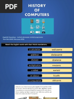 HISTORY OF COMPUTERS Long Notes | PDF | Computer Engineering | Computing