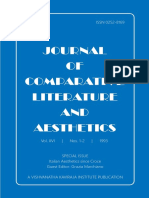 Journal of Comparative Literature and Aesthetics, Vol. XVI, Nos. 1-2, 1993