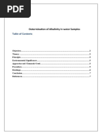 Imhoff Cone Test Instructions-Settleable Solids | PDF | Chemistry | Nature