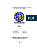 Makalah Kelompok 1 Ekonomi Kreatif 1