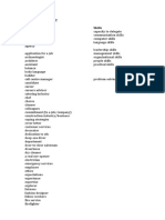 Cae 1 Vocabulary Jobs