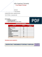 Texila American University: Idiopathic Thrombocytopenic Purpura