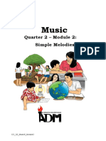 Music: Quarter 2 - Module 2: Simple Melodies