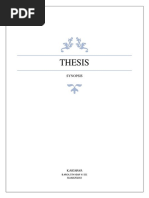 THESIS SYNOPSIS-K.Akshaya-311416251002