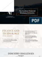 The Aviation Financial Solutions Company: V1 Financial Technologies LLC