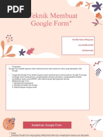 Panduan Lengkap Membuat Google Form | PDF