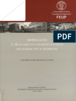 Modelação e Tratamento Geoestatístico de Dados SPT e Sísmicos