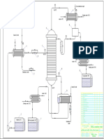 Technological Process For A Acetone - Acid Acetic Distillation System