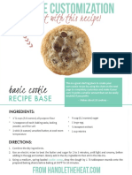 Cookie Customization Guide