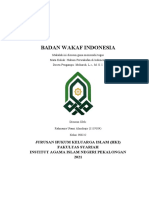 Makalah Badan Wakaf Indonesia (Rahmania Utami Almuhajir, 1119104, HKI C)