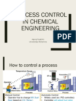 Process Control in Chemical Engineering: Agung Nugroho Universitas Pertamina