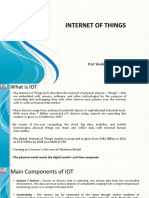 Internet of Things: Prof. Shailesh Padgaonkar