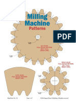 Milling Machine Patterns and Setup