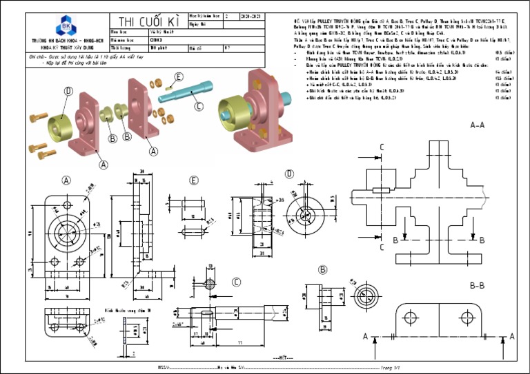 Đề 07 Cho SV Có MSSV Có Số Cuối Là 7 | PDF