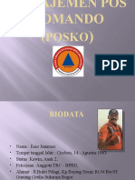Manajemen Pos Komando (BPBD Kab. Bogor)