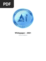 Whitepaper - 2021: Artificial Intelligence