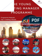 The Young Marketing Manager Programme Materials - Building Your Brand
